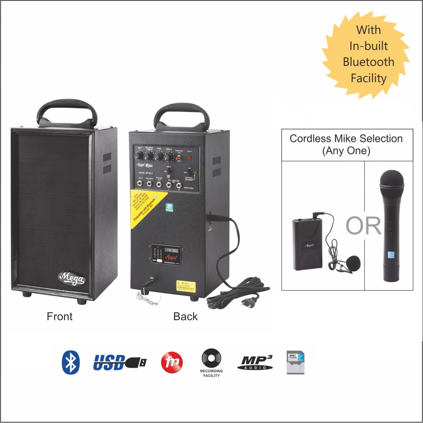 mega portable pa system