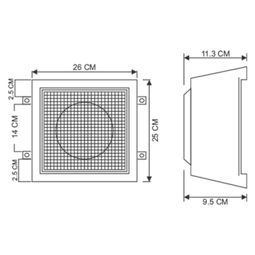 P 111 T Wall Speakers