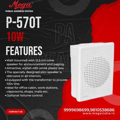 P 570 T Wall Speakers