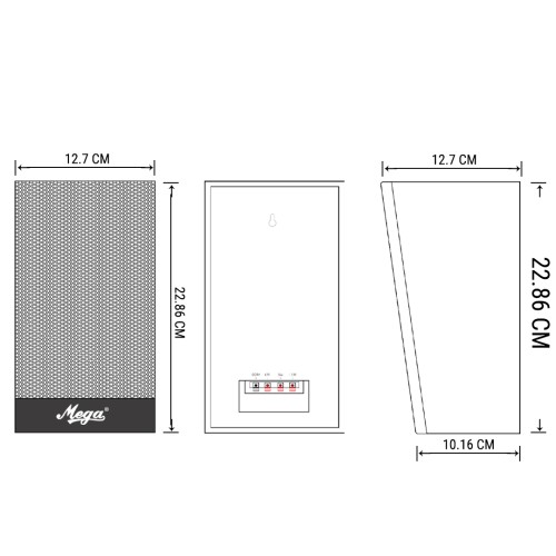 WS 9T Wall Speakers 