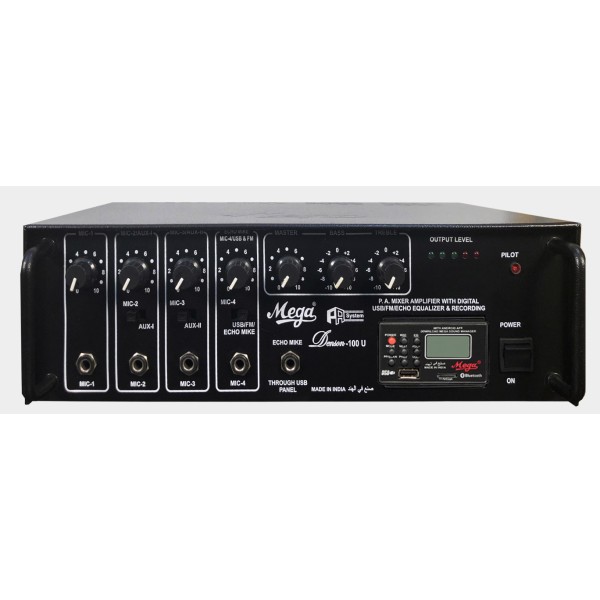 Denson 100U P.A Medium Power Mixer Amplifier