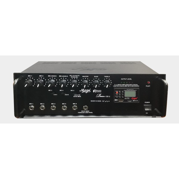 Denson 120 U P.A Medium Power Mixer Amplifier