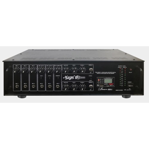 Denson 2525U P.A Twin Zone Power Amplifiers