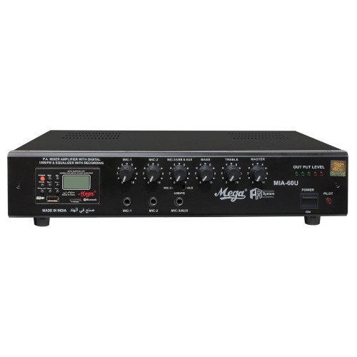 MIA 80U P.A Medium Power Mixer Amplifier