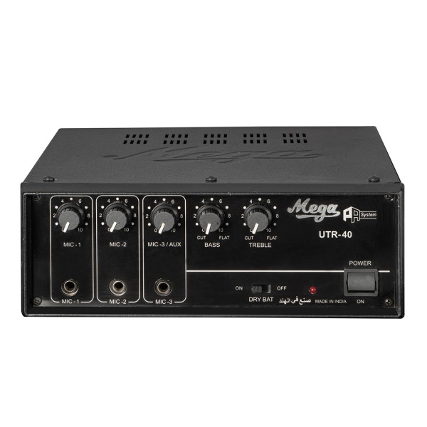 UTR 40 P.A Low Power Mixer Amplifier UTR 40 P.A Low Power Mixer Amplifier