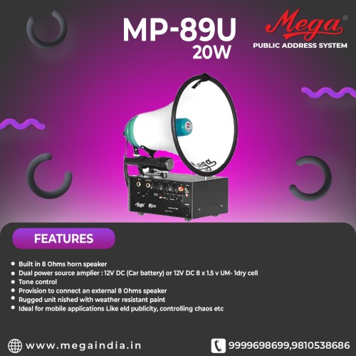 MP 89U P.A Megaphones