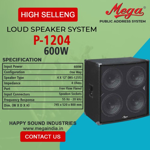 P 1204 P.A.Sound Columns