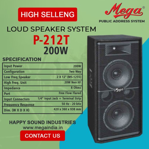 P 212T P.A.Sound Columns