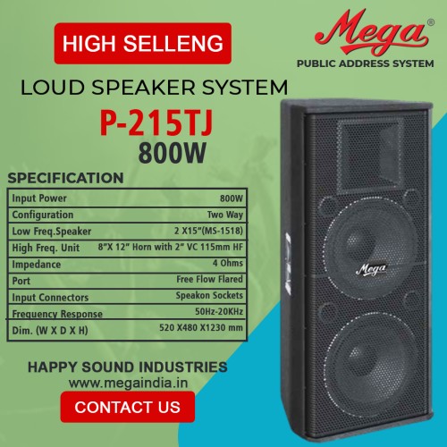 P 215TJ P.A.Sound Columns