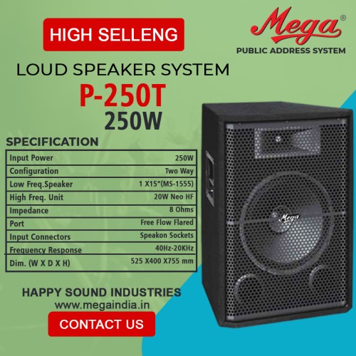 P 250T P.A.Sound Columns