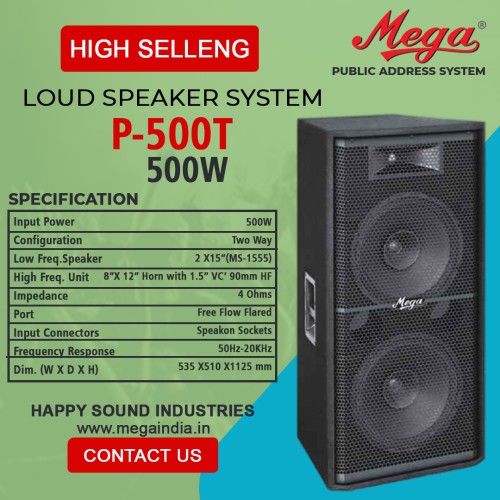 P 500T P.A.Sound Columns