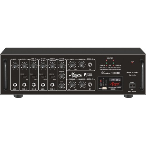 Denson1600ue High power mixer Amplifier