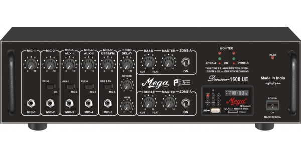 Denson1600ue High power mixer Amplifier