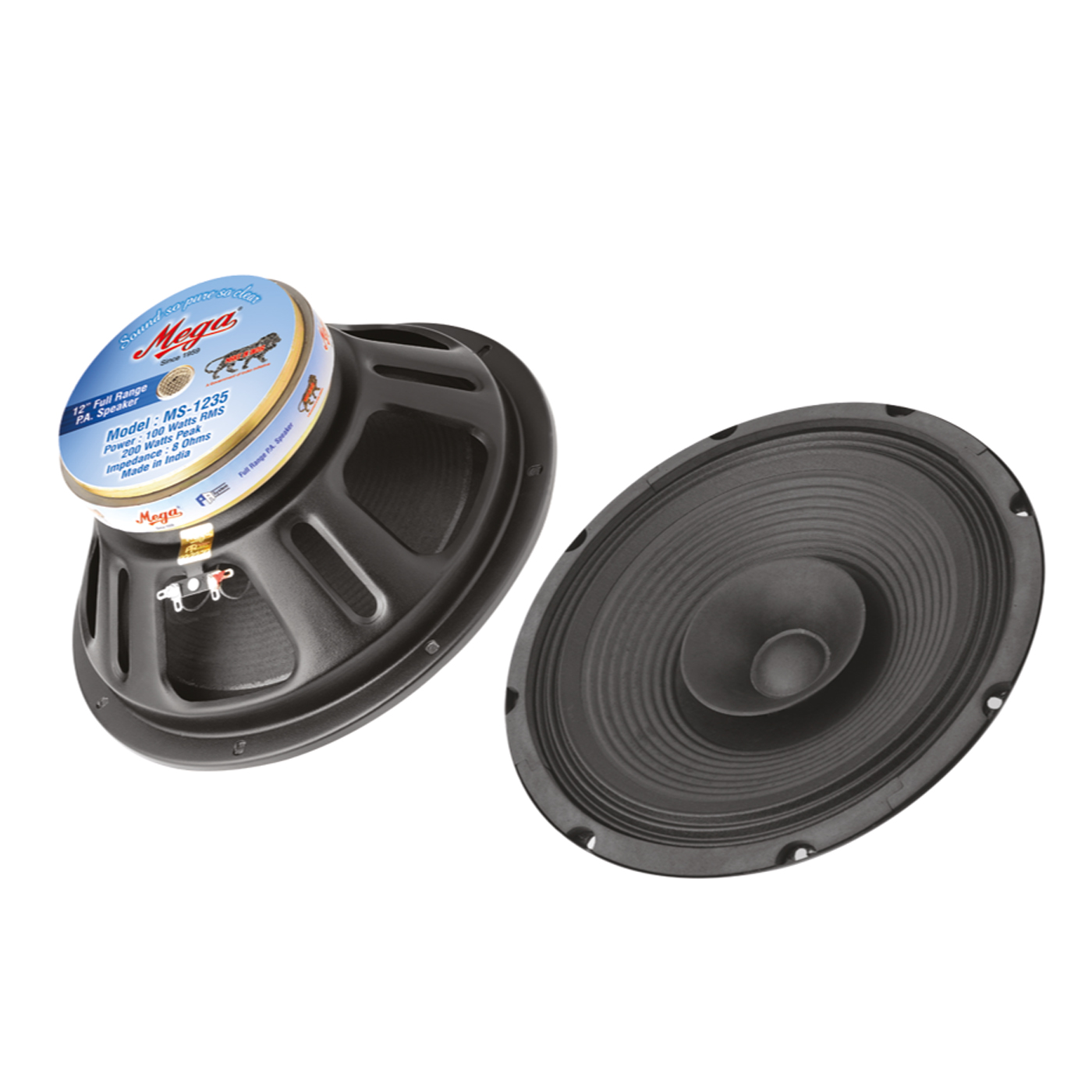 mega dj speaker with amplifier